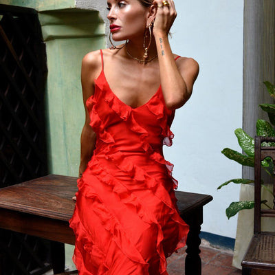 Zara – Robe à volants