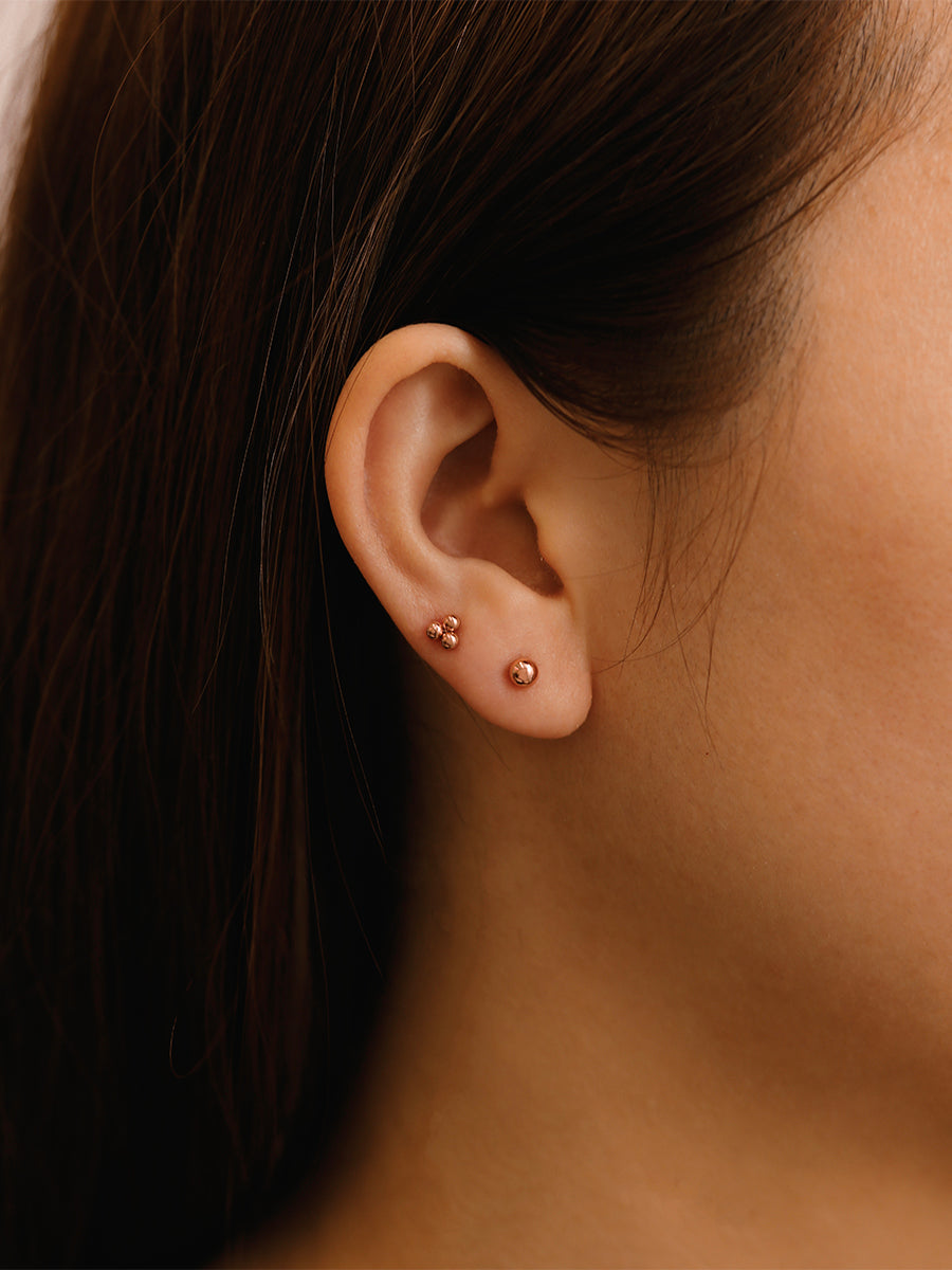 Clous d’oreilles Trio Point