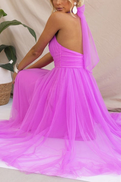 Phoebe – Robe à jupe longue