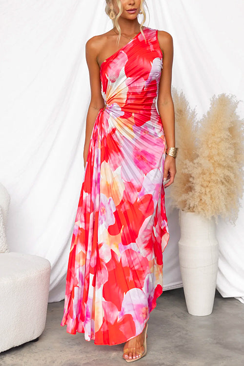 Kacie – Robe d’été plissée