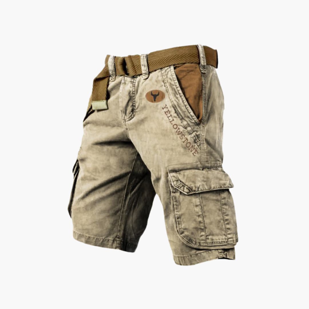 Anton – Shorts cargo à 6 poches pour homme