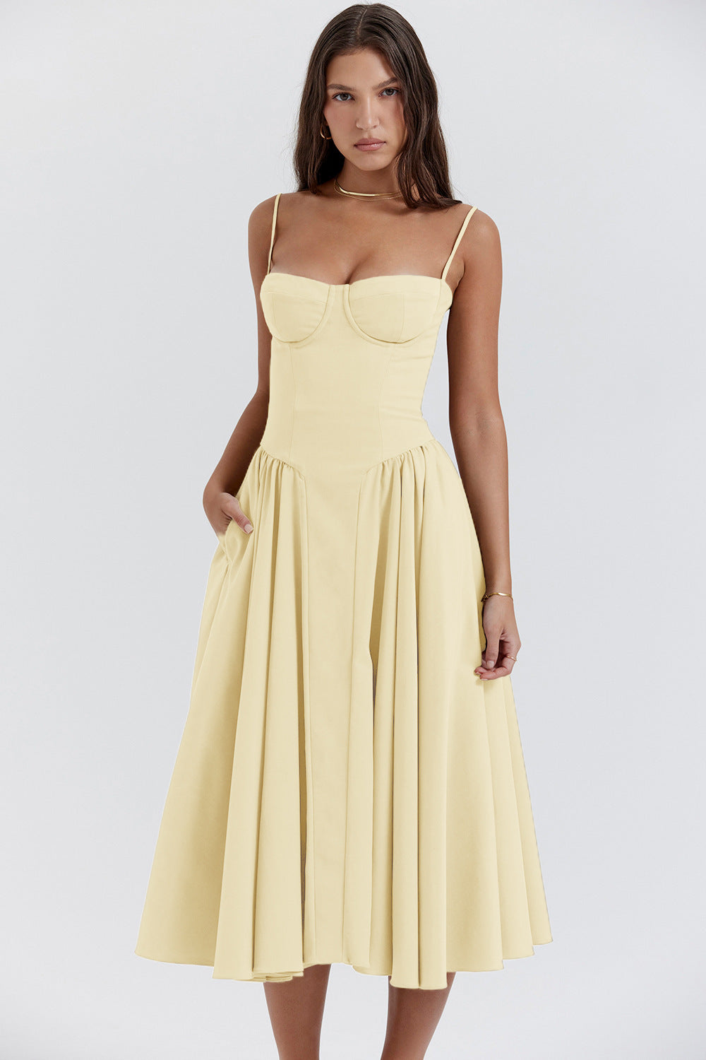 Kiki – Robe midi rétro