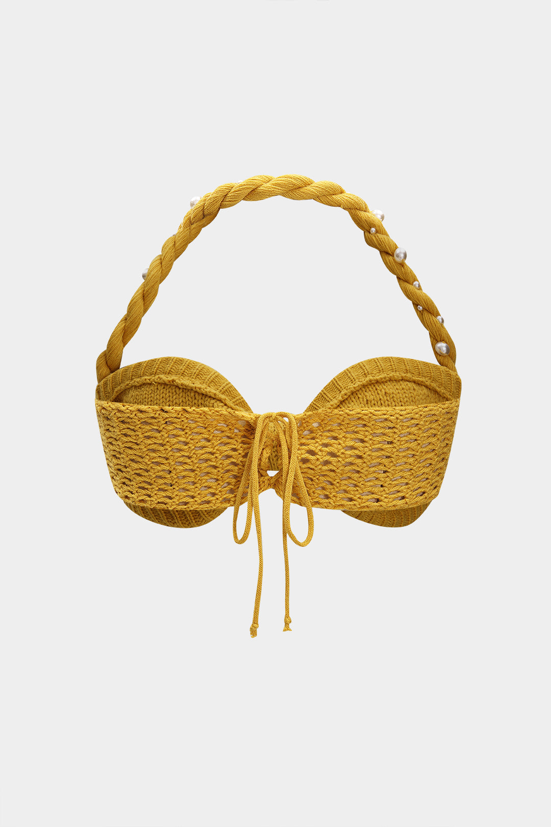 Éliane - Camisole dos nu perlée