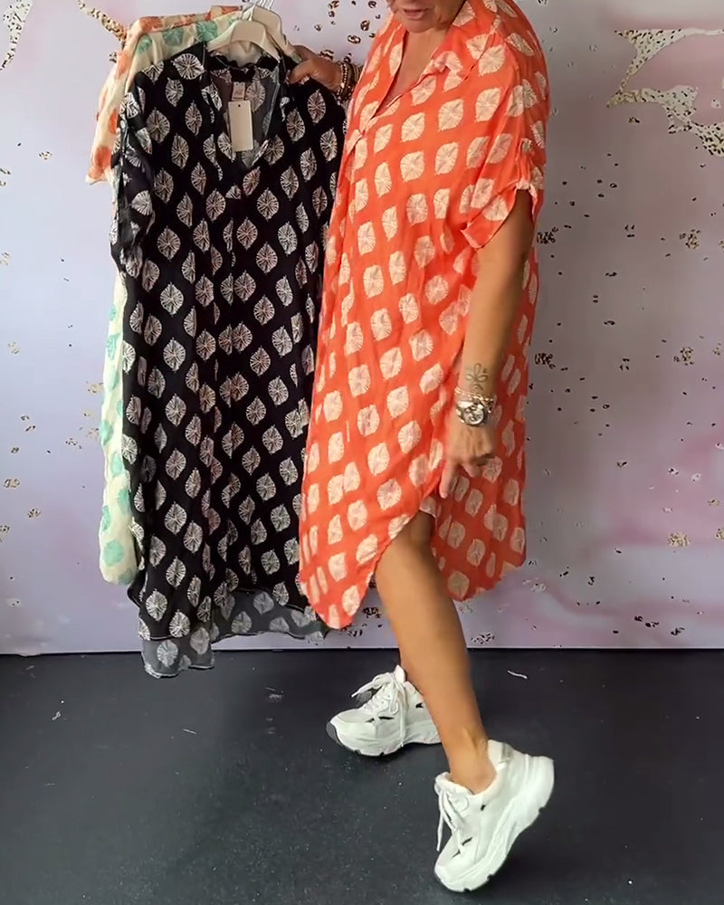 Siyah – Robe Élégante à Col en V