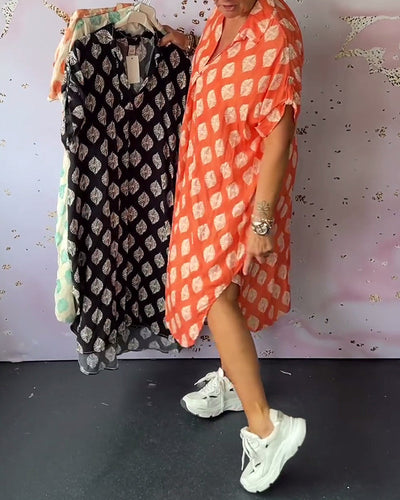 Siyah – Robe Élégante à Col en V