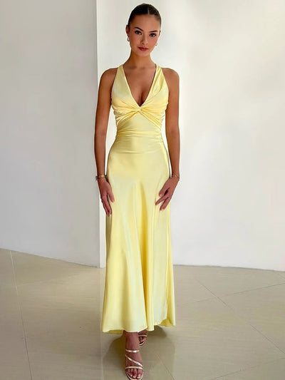 Kyla - Robe maxi sans manches