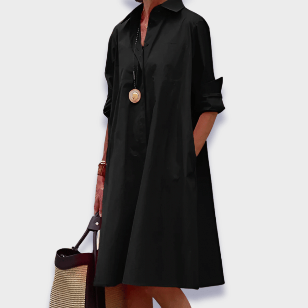 Bettina - Robe polo élégante et décontractée