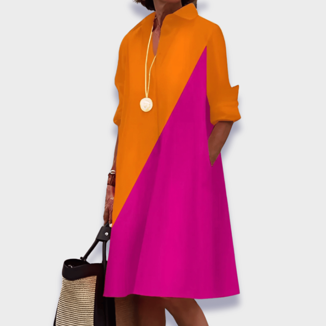 Bettina - Robe polo élégante et décontractée
