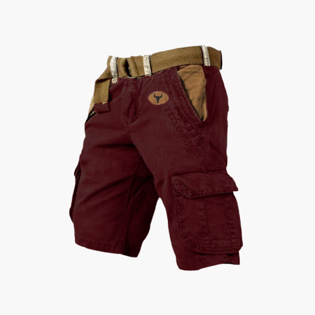Anton – Shorts cargo à 6 poches pour homme