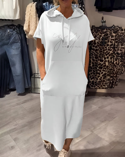 Inge – Robe à capuchon décontractée
