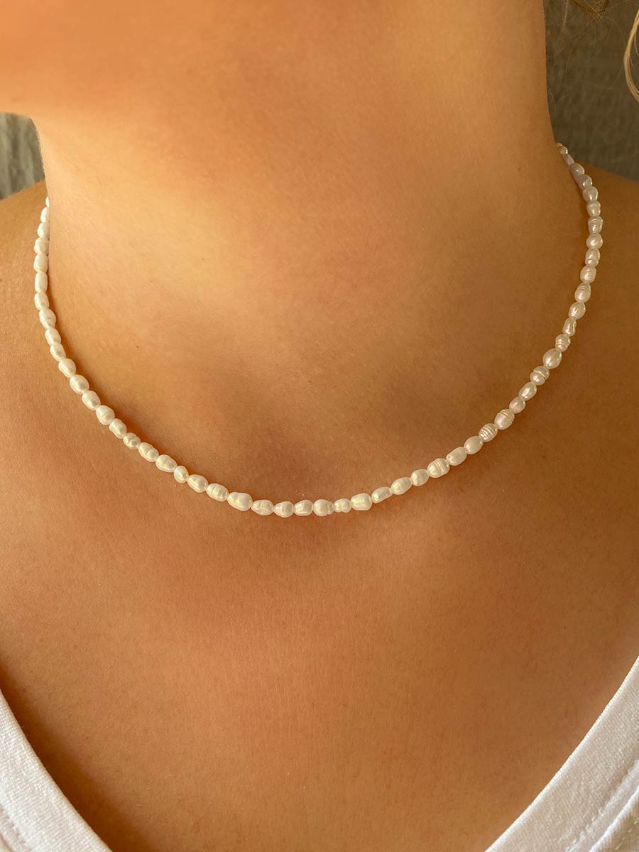 Collier perles Classic