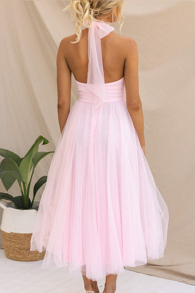 Phoebe – Robe à jupe longue