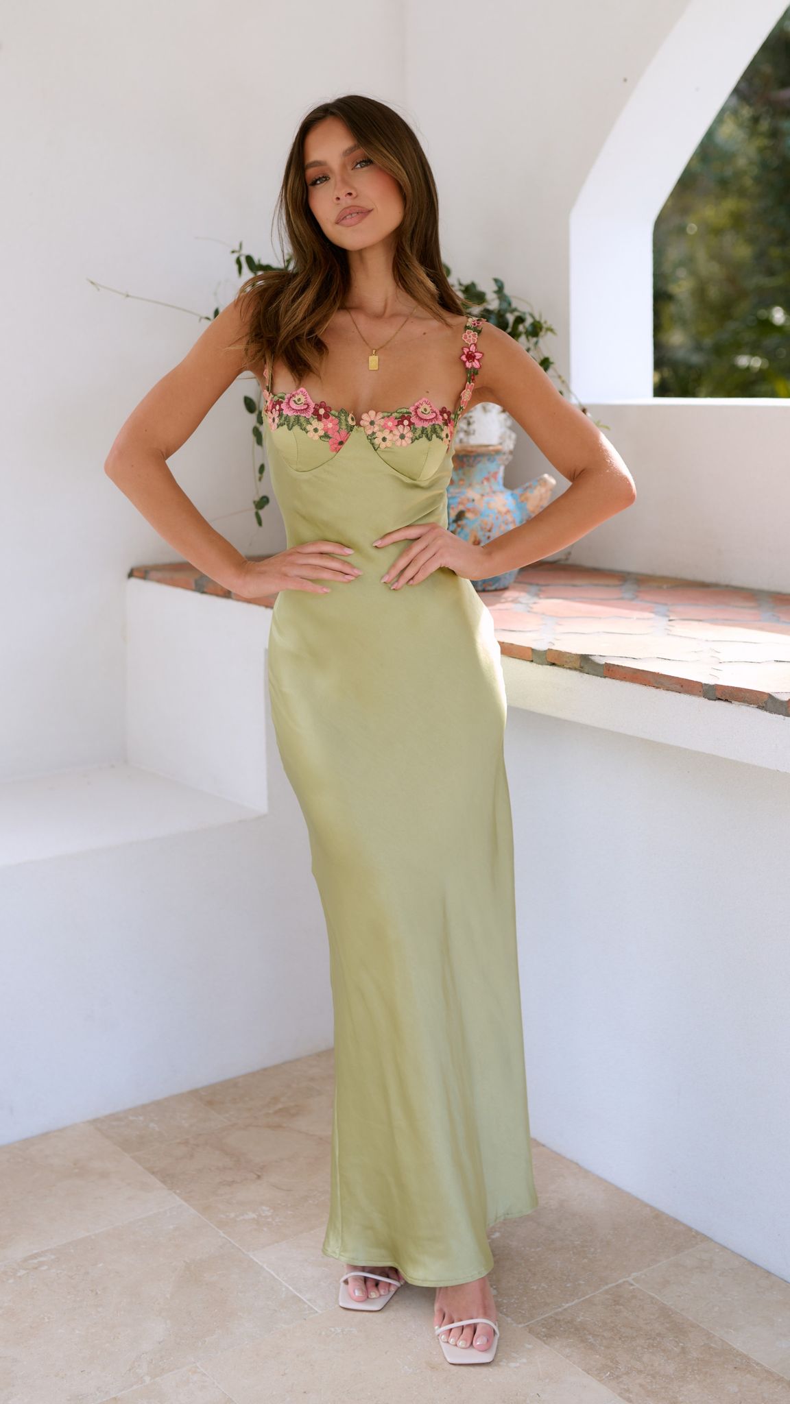 Chelsey – Robe longue élégante