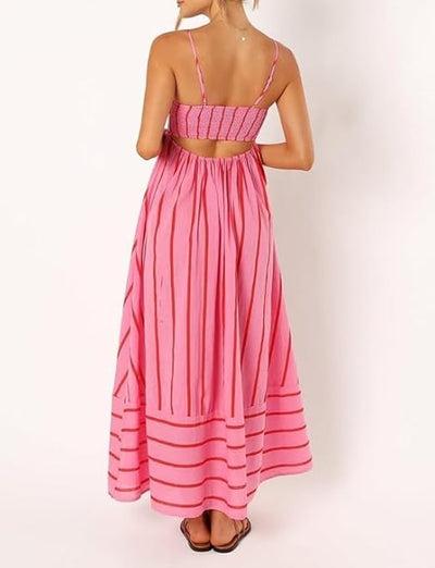 Rosa – Robe longue Sunset Vibes