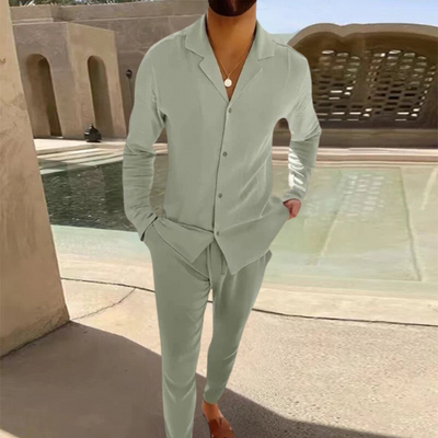 Tim – Ensemble estival en lin pour homme