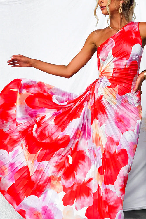 Kacie – Robe d’été plissée