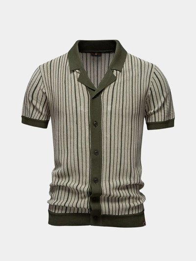Mathis - Polo en tricot à rayures