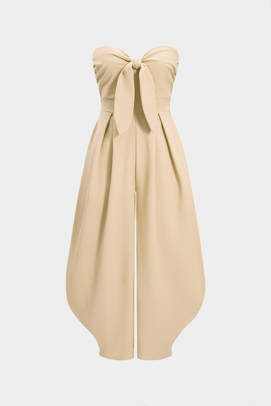 Clara - combinaison bustier à nouer, coupe ballon élégante