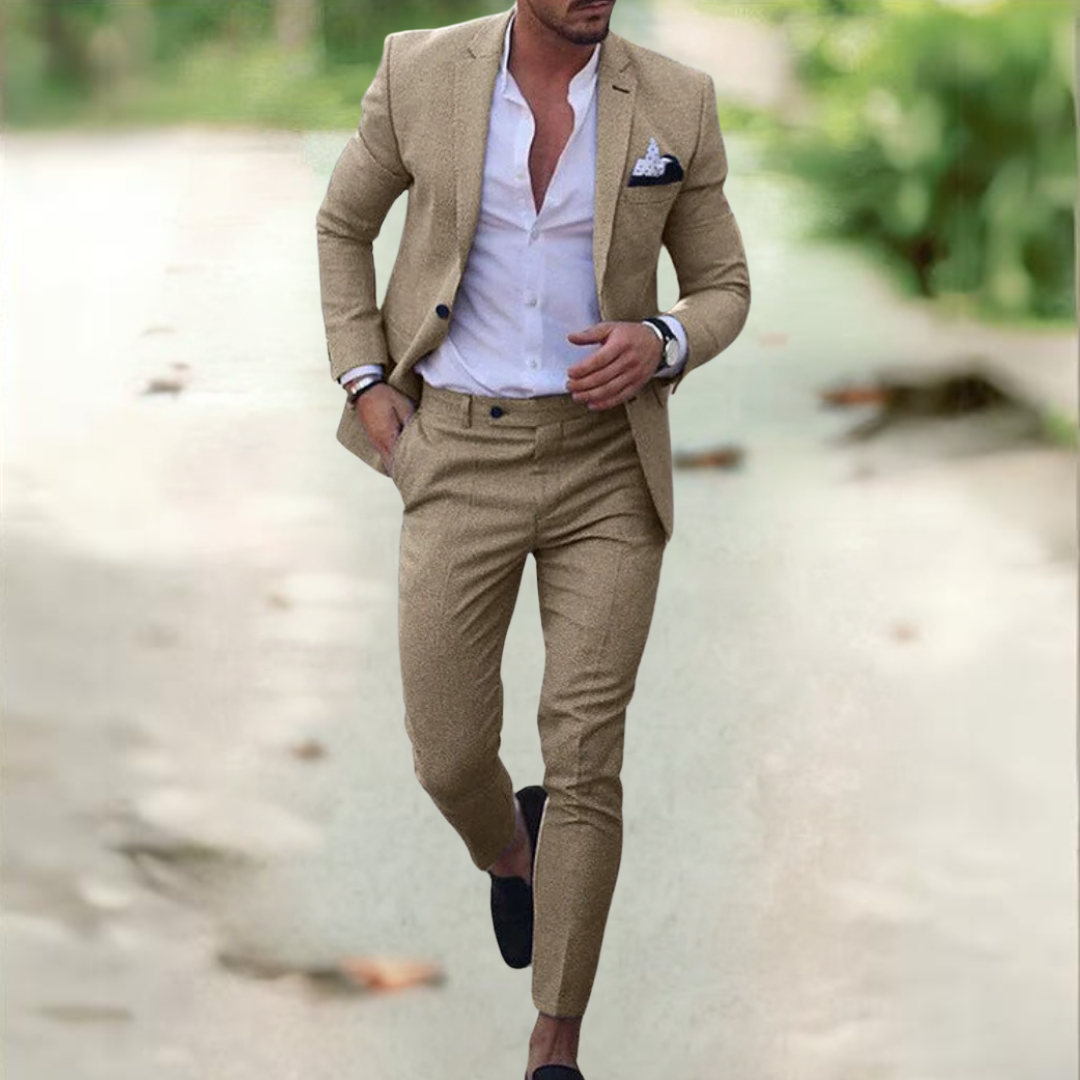 Tristan – Costume Élégant pour Homme (Veste + Pantalon)