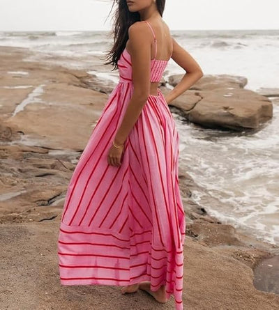 Rosa – Robe longue Sunset Vibes