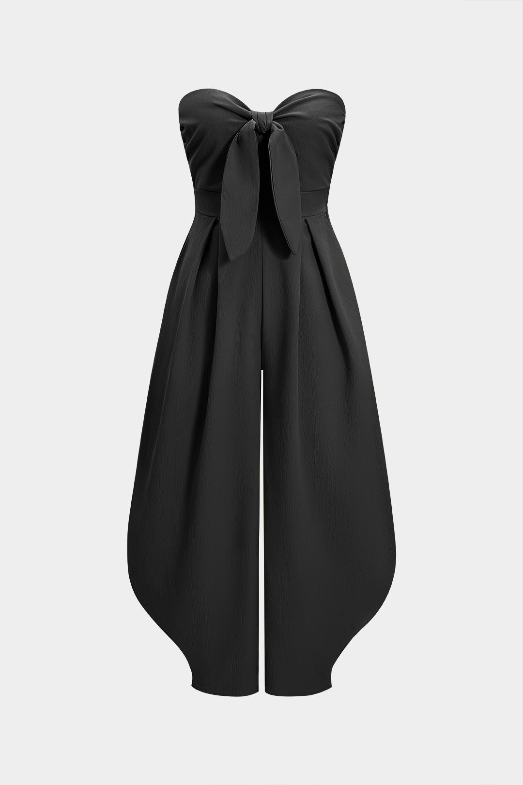 Clara - combinaison bustier à nouer, coupe ballon élégante