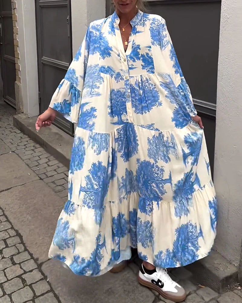 Helene - Robe élégante à coupe fluide