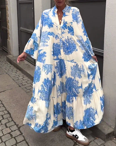Helene - Robe élégante à coupe fluide