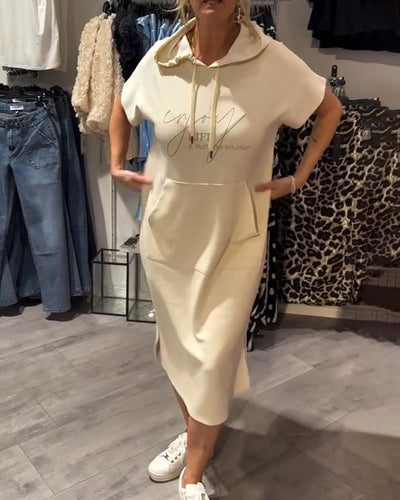 Inge – Robe à capuchon décontractée