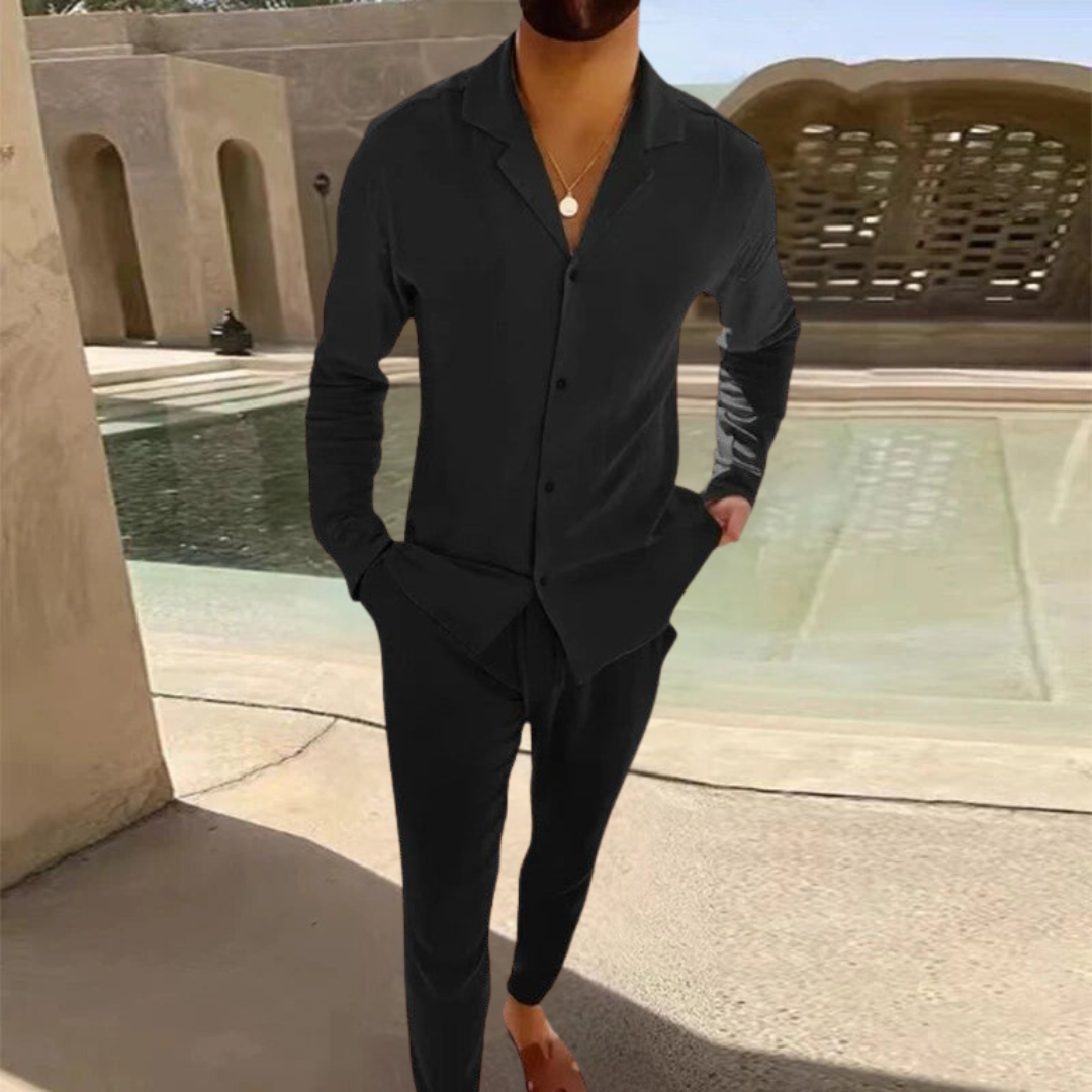 Tim – Ensemble estival en lin pour homme
