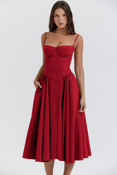 Kiki – Robe midi rétro