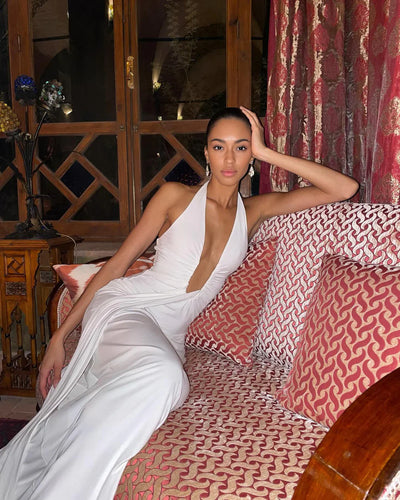 Althea – Robe Longue en Cupro