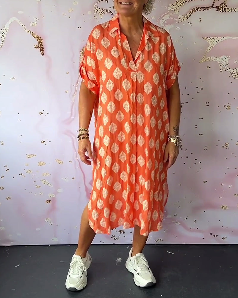 Siyah – Robe Élégante à Col en V