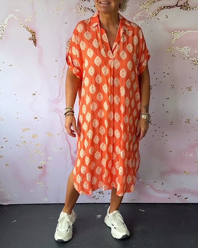 Siyah – Robe Élégante à Col en V