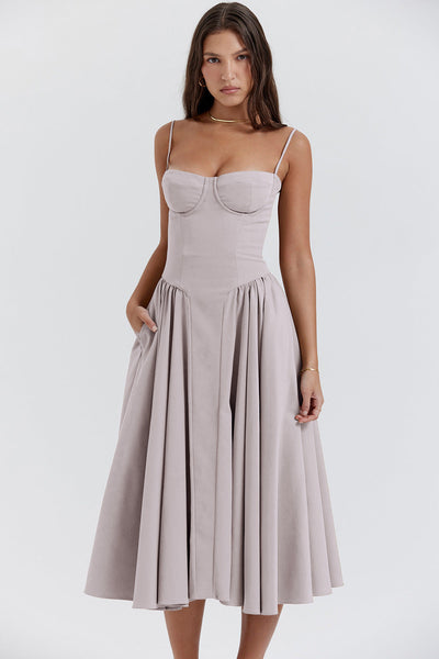 Kiki – Robe midi rétro