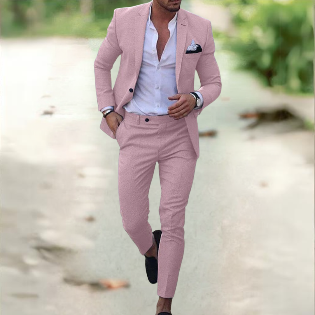 Tristan – Costume Élégant pour Homme (Veste + Pantalon)
