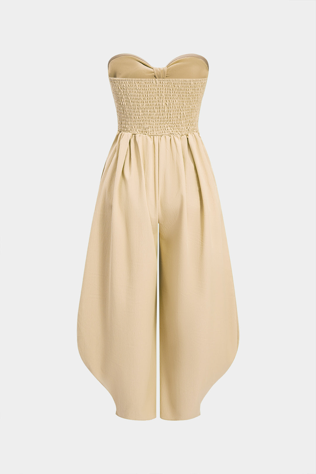 Clara - combinaison bustier à nouer, coupe ballon élégante