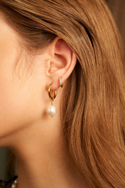 Créoles Crystalized Shine – Petites (12 mm)