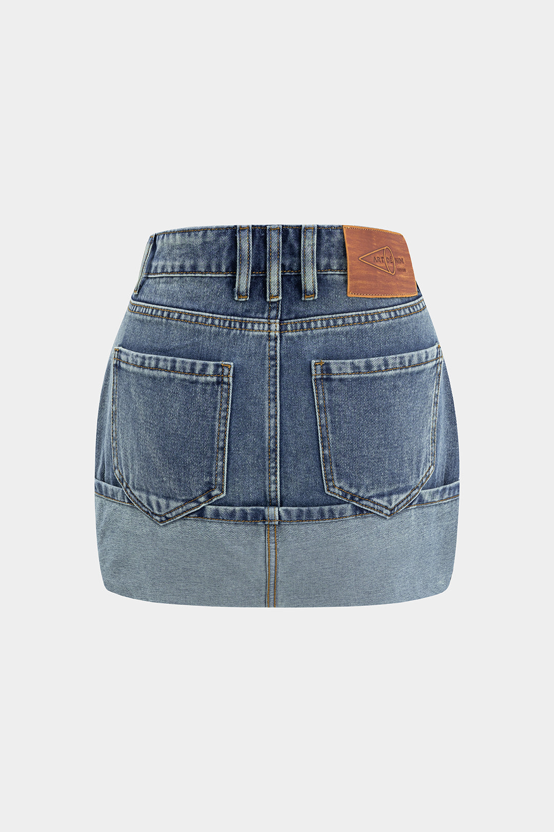 Lisa - upette en denim délavé – style rétro