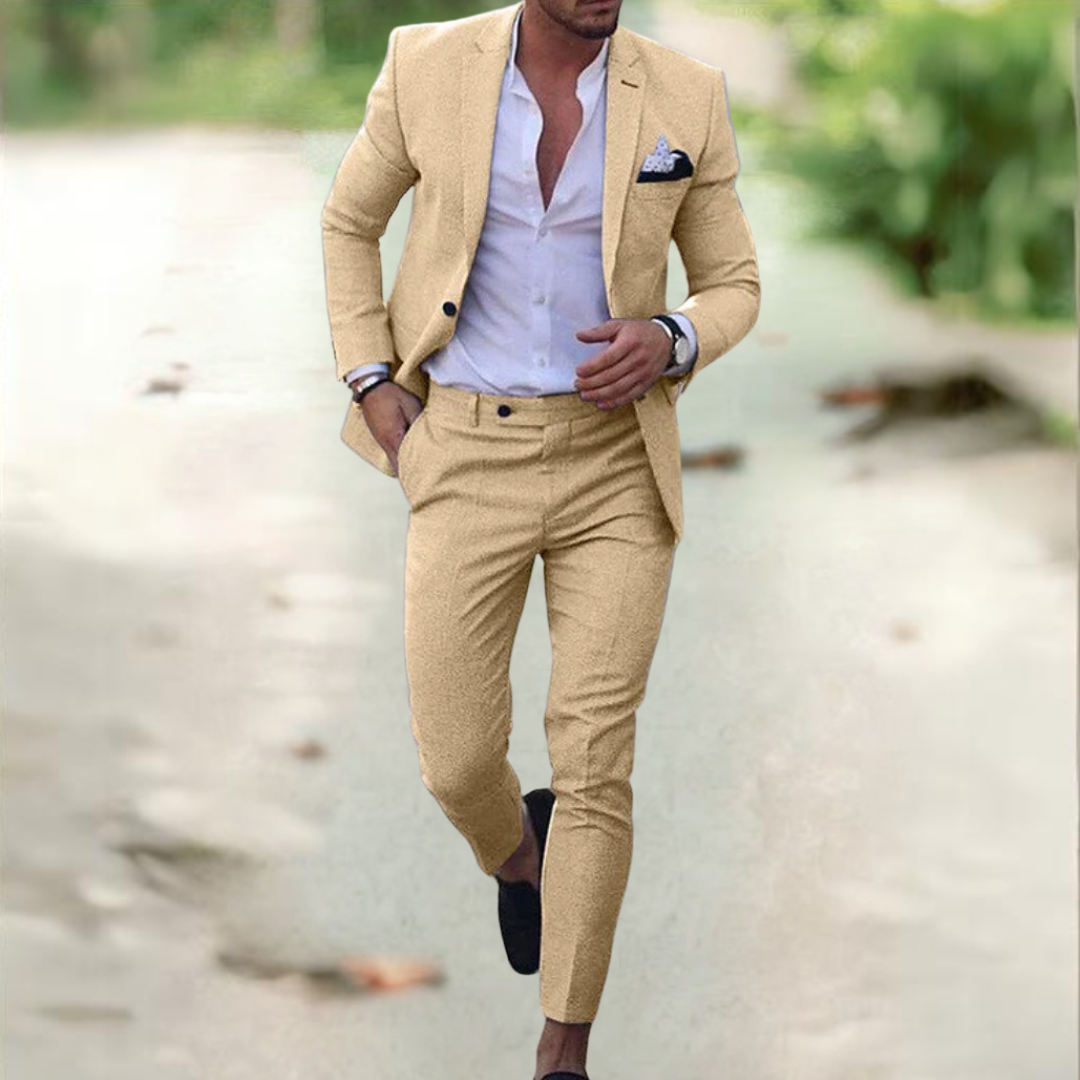 Tristan – Costume Élégant pour Homme (Veste + Pantalon)