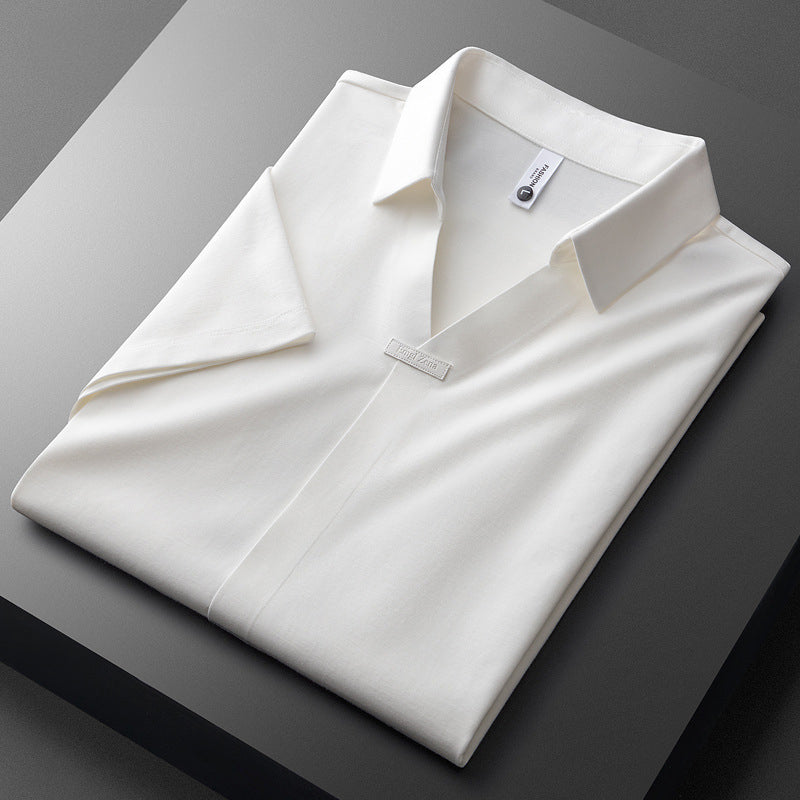 Cornelio – Polo en Coton et Soie