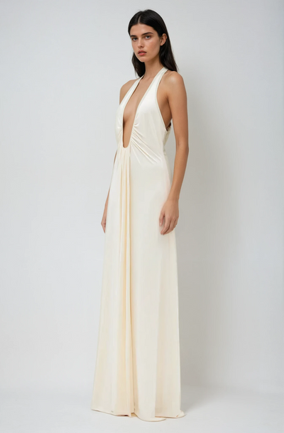 Althea – Robe Longue en Cupro