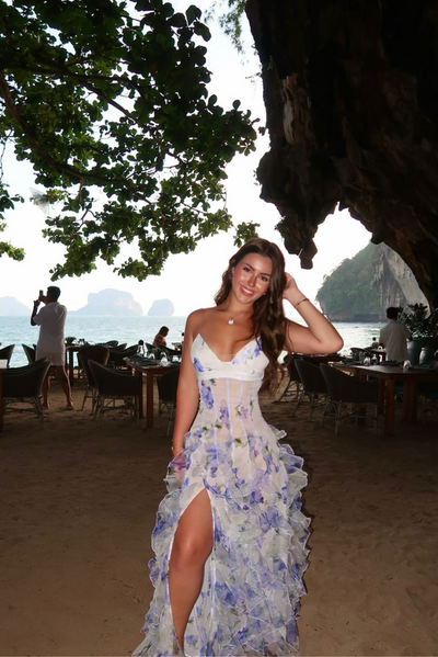 Maisie - Robe maxi fleurie