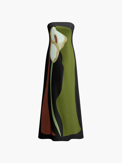 Harper - Robe maxi sans bretelles