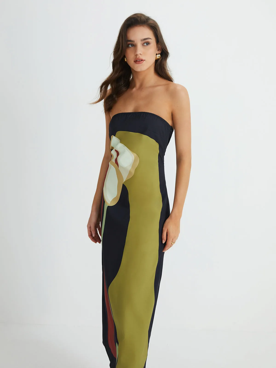 Harper - Robe maxi sans bretelles