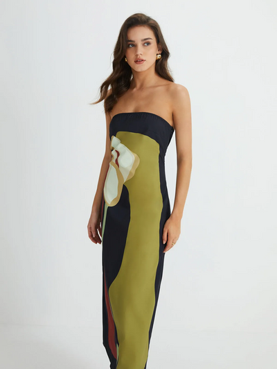 Harper - Robe maxi sans bretelles