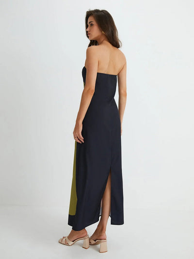 Harper - Robe maxi sans bretelles
