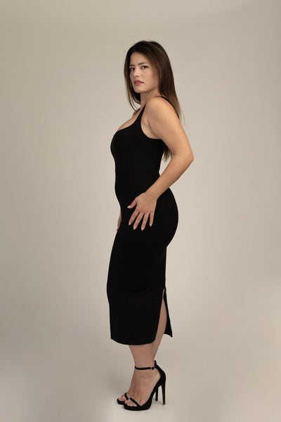 Ariane – Robe Gainante Noire