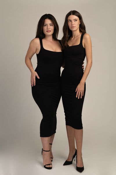 Ariane – Robe Gainante Noire