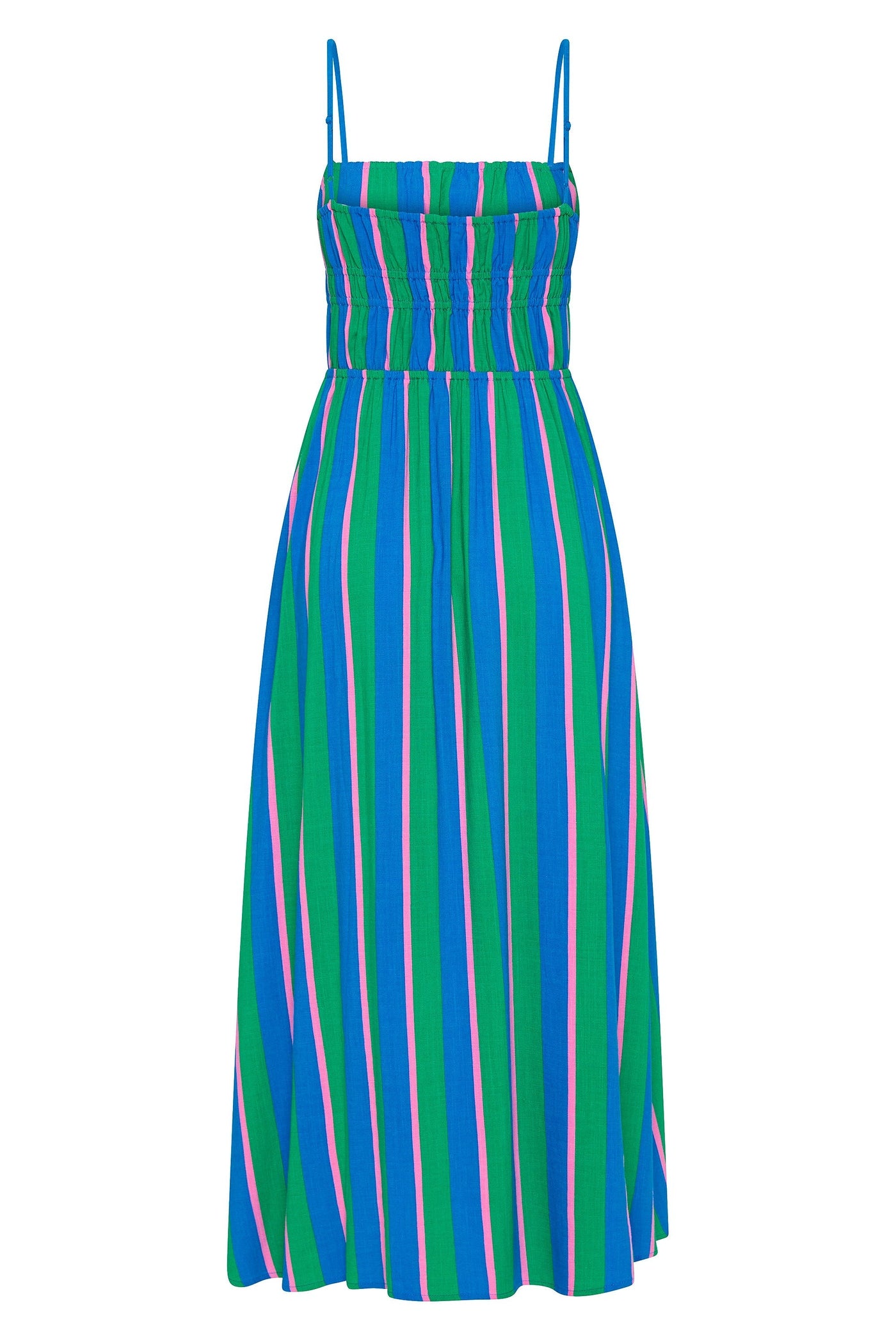 Gigi - Robe rayée Peppermint fraîche et flatteuse