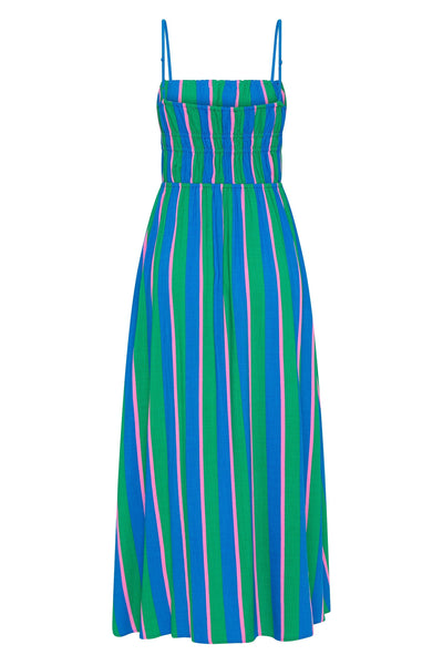 Gigi - Robe rayée Peppermint fraîche et flatteuse
